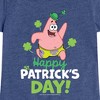 Girls' - SpongeBob Squarepants - Happy St. Patricks Day Fitted Short Sleeve Graphic T-Shirt - 2 of 4