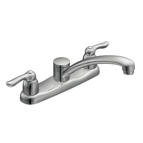 Moen 7906 Chateau Double Handle Kitchen Faucet With Metal Lever Handles Target