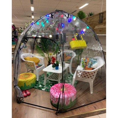 Large Clear PVC Dome Greenhouse with Fiberglass Frame