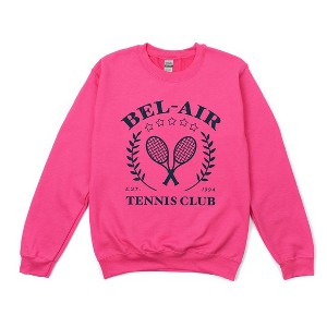 Simply Sage Market Women's Graphic Sweatshirt Bel Air Tennis Club - 1 of 3