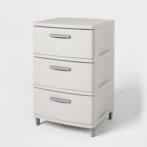 3 Drawer Storage Cabinet Gray - Brightroom™ - image 1 of 3