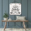 Courtside Market Most Wonderful Time 12x12 Hanging Artboard with Twine - 2 of 2