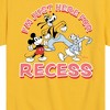 Boys' - Disney - I'm Just Here For Recess Short Sleeve Graphic T-Shirt - 2 of 4