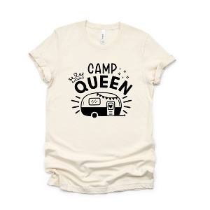 Simply Sage Market Women's Camp Queen Trailer Short Sleeve Graphic Tee - 1 of 4