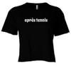 Love All Tennis Après Tennis Womens Crop T-shirt - 3 of 4