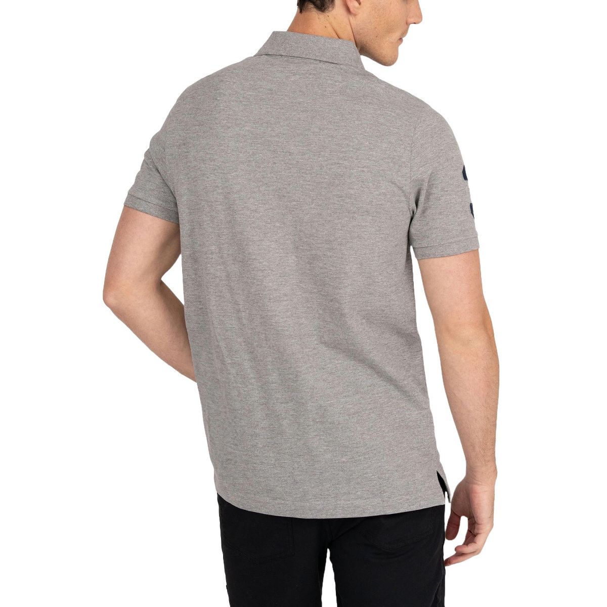 U.S. Polo Assn. Men's Slim Fit Stretch Pique Polo with Chest Pocket - thumbnail 8