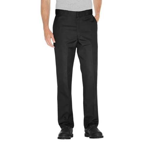 Dickies® Men's Regular Straight Fit Twill Work Pants With Extra Pocket ...
