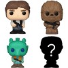 Funko Bitty POP! Star Wars 4-Pack – Han Solo, Chewbacca, Greedo & Mystery Mini Figure - 2 of 4