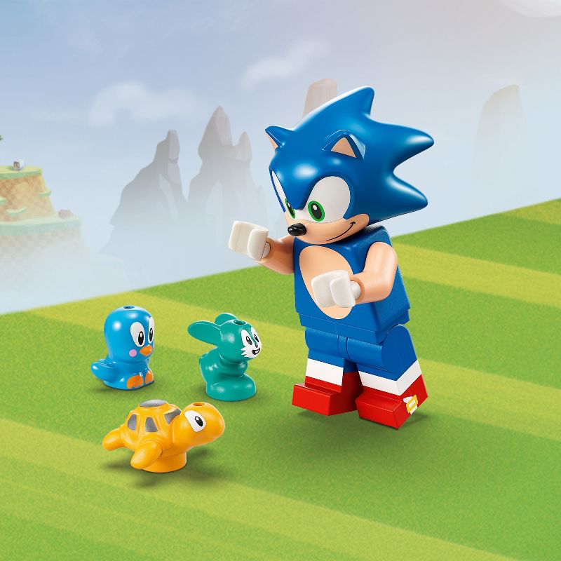 LEGO Sonic the Hedgehog Sonic vs. Dr. Eggman&#39;s Death Egg Robot Toy 76993, 6 of 10