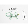 Collectible Wildlife Gifts | Lizard, Blue Striped Lizard, Rubber Reptile Toy, Realistic Figure, Model,   Educational, Gift,    3"     F6068 B380 - 3 of 4