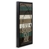 Stupell Industries Rustic Fishing Stories Phrase, 15" x 31" - 3 of 4