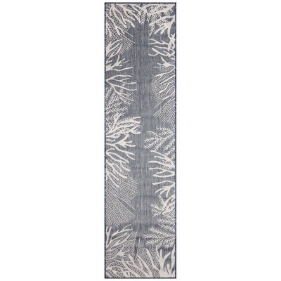 Liora Manne Carmel  Indoor/Outdoor Rug  Navy..