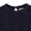 Hope & Henry Girls' Milano Tipped Sweater Dress, Infant - 2 of 4