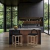 Meridian Furniture,Conrad Black Velvet Counter Stool - 2 of 4