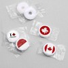 Big Dot of Happiness Canada Day Party Round Candy Sticker Favors - Labels Fits Chocolate Candy (1 sheet of 108) - 3 of 4