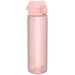 Ion8 BPA Free Recyclon Water Bottle - 18oz - Solid Pink 17 oz - 1 of 4