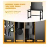 Coucheta Wall-Mounted Workbenches - Heavy-Duty Foldable Steel Tables with Pegboard & 2000lb Capacity, Space-Saving for Garage & Workshop - 3 of 4