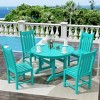 WestinTrends 5 Piece Outdoor Patio Dining Set Outdoor Round Table and Chair Set - 2 of 2