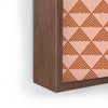 June Journal Triangular Lines in Terracotta Framed Mini Art Print - Society6 - 3 of 3