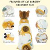 Cat Surgery Recovery Suit Female Male Soft Onesie, Abdominal Wounds Anti-Licking Pajama for Small Pets, Kitten Surgical Collar Cone Alternative Shirt - 4 of 4