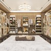 Aheaplus 146" Walk-In Closet Organizer with 6 Hanging Rods, Freestanding Closet System with Drawer - 4 of 4