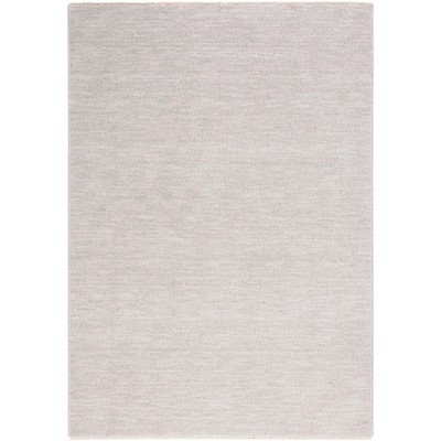 Lasa Las108 Power Loomed Area Rug - Light Gray - 5'3