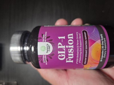 GLP-1 Booster Capsules, Berberine + Panax Ginseng, Turmeric Curcumin & Cayenne Pepper for GLP1 Metabolic Balance & Gut Health, Nature's Craft, 30ct : Target