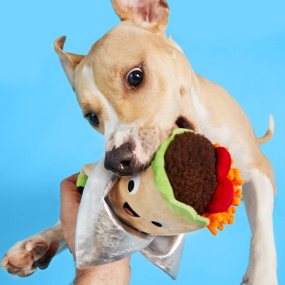 burrito dog toy