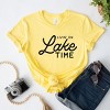 Simply Sage Market Livin' On Lake Time Short Sleeve Tee - 3 of 4