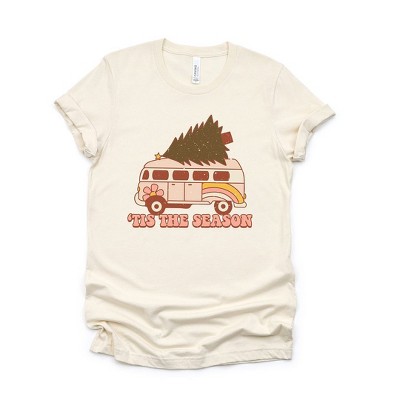 Simply Sage Market Women's Hippie Tis The Season Short Sleeve Graphic Tee