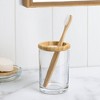 Spa Glass Toothbrush Holder - Allure Home Creations - 3 of 3
