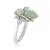 Ross-Simons Jade Bumblebee Ring in Sterling Silver - 3 of 4