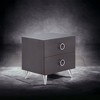 Okak Retro Tall Dresser for Bedroom with 5 Stylish Drawers,Wide Storage Chest of Drawers Nightstand for Closet Bedside Living Room Hallway - 2 of 4