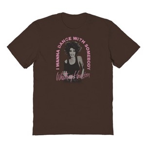 Whitney Houston Men's I Wanna Short Sleeve Graphic Cotton T-Shirt - 1 of 1