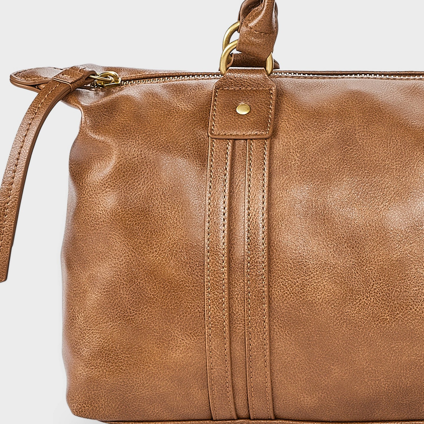 Сумка Universal Thread Faux Leather Distressed Satchel — фото 4