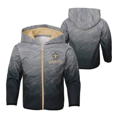 new orleans saints full zip hoodie