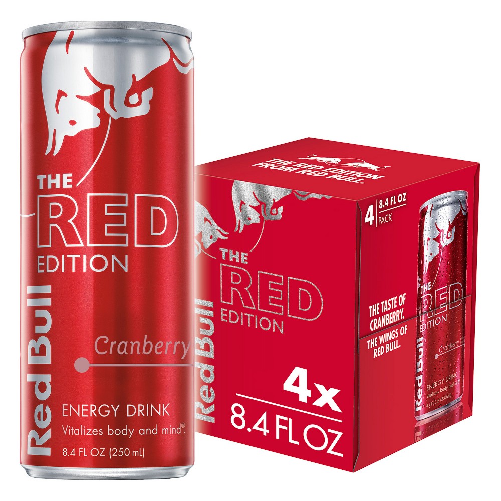 UPC 611269357042 product image for Red Bull 4pk 8.4oz Edition Red | upcitemdb.com