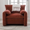 ModernLuxe Oversized Armchair, Upholstered Accent Chair, Single Sofa Lounge Chair for Living Room/Bedroom - 2 of 4