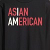Men's - Instant Message - I Am Asian American Long Sleeve Graphic T-Shirt - 2 of 4
