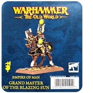 Grand Master of The Blazing Sun Empire of Man Warhammer Old World - 1 of 1
