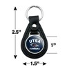 The University of Texas at San Antonio Roadrunners Logo Black Leather Keychain - 2 of 4