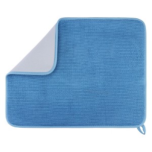 REGALWOVEN Absorbent Microfiber Dish Drying Mat 15.7 x 11.8 Inch 1 Pc - 1 of 4