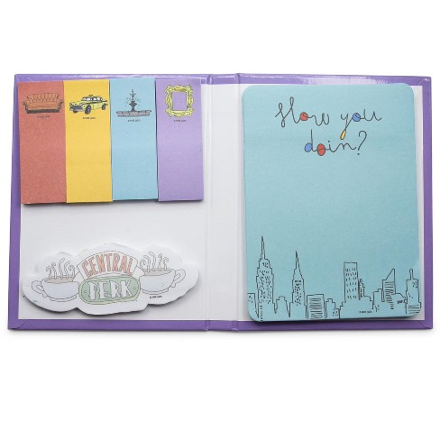 Silver Buffalo Friends Sticky Note And Sticky Tab Box Set Target