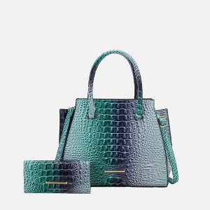 MKF Collection Miriam Women's Tote Premium Croc-Embossed Bag by