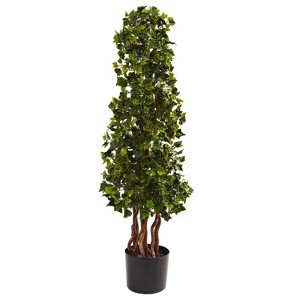 HomeStock  3.5 ft. Artificial Tree in Pot for Indoor/Outdoor - 1 of 4