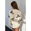 Women's Je Taime Bow Sweater - Aaron & Amber - 3 of 3
