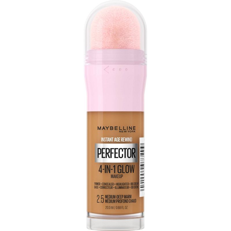 Maybelline Instant Age Rewind Instant Perfector 4-in-1 Glow Foundation Makeup - 0.68 fl oz, 1 of 10
