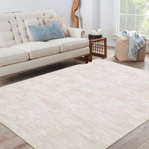 Washable Rugs Area Rug for Bedroom Modern Non Slip Throw Rugs Large Living Room Rug Low Pile - 1 of 4