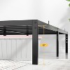 Metal Platform Bed Frame, 14' Bed Frame with Heavy Duty Slats Support, Strong Bearing Capacity Bed Frame with Under Bed Storage, No Box Spring Needed - 3 of 4