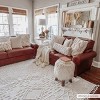 Hauteloom Kalkan High/Low Pile Rug with Tassels - 2 of 4